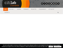 Tablet Screenshot of citilab.eu