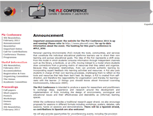 Tablet Screenshot of pleconference.citilab.eu